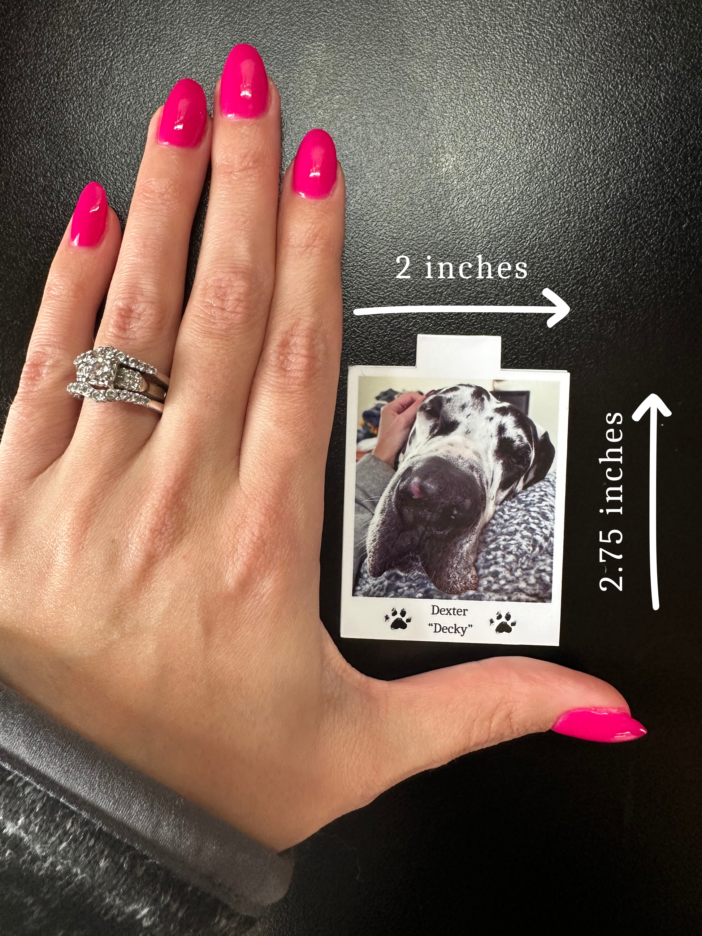 Custom Retro Magnetic Photo Bookmark
