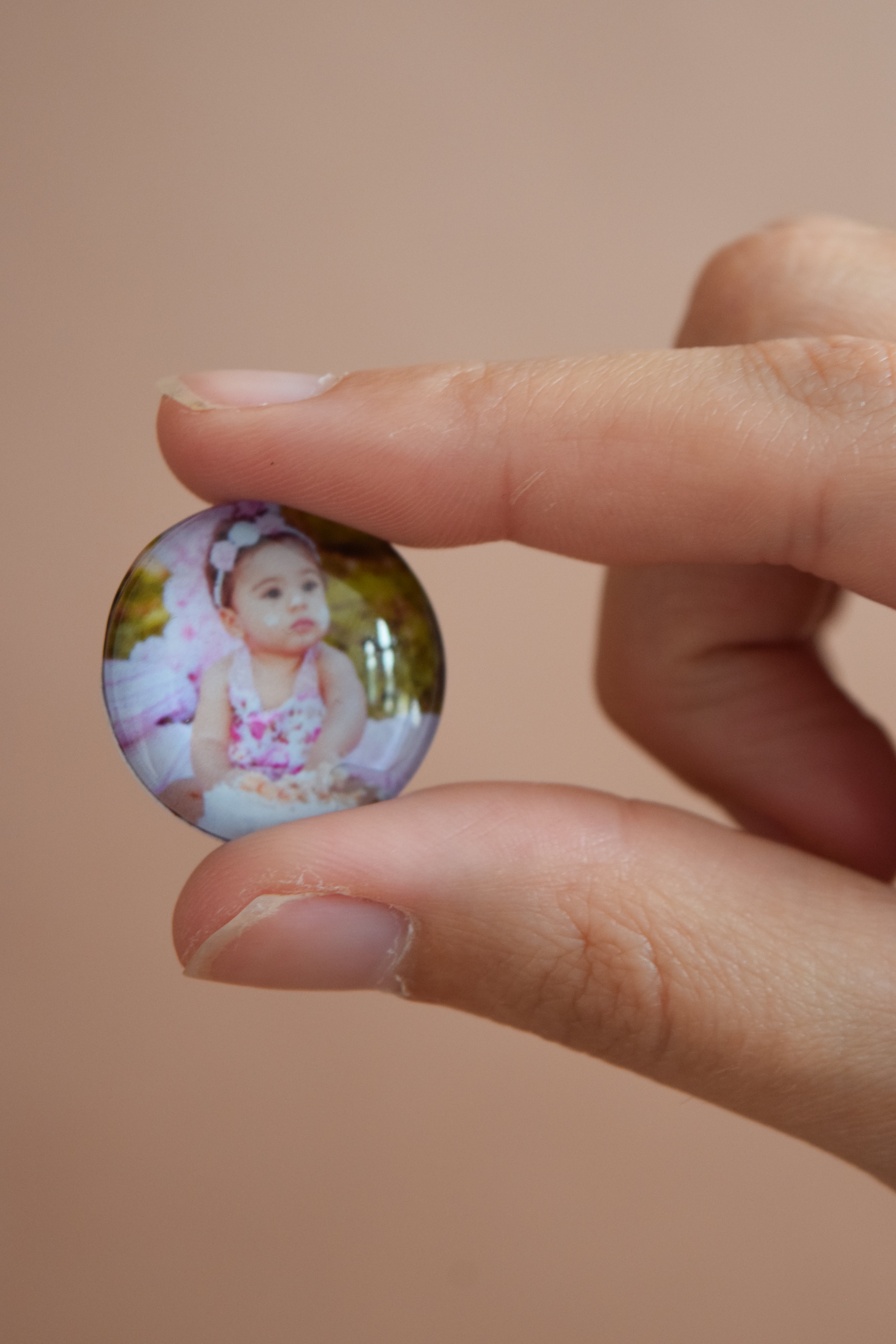 Custom Glass Magnets | Personalized Photo Glass Cabochon Magnets