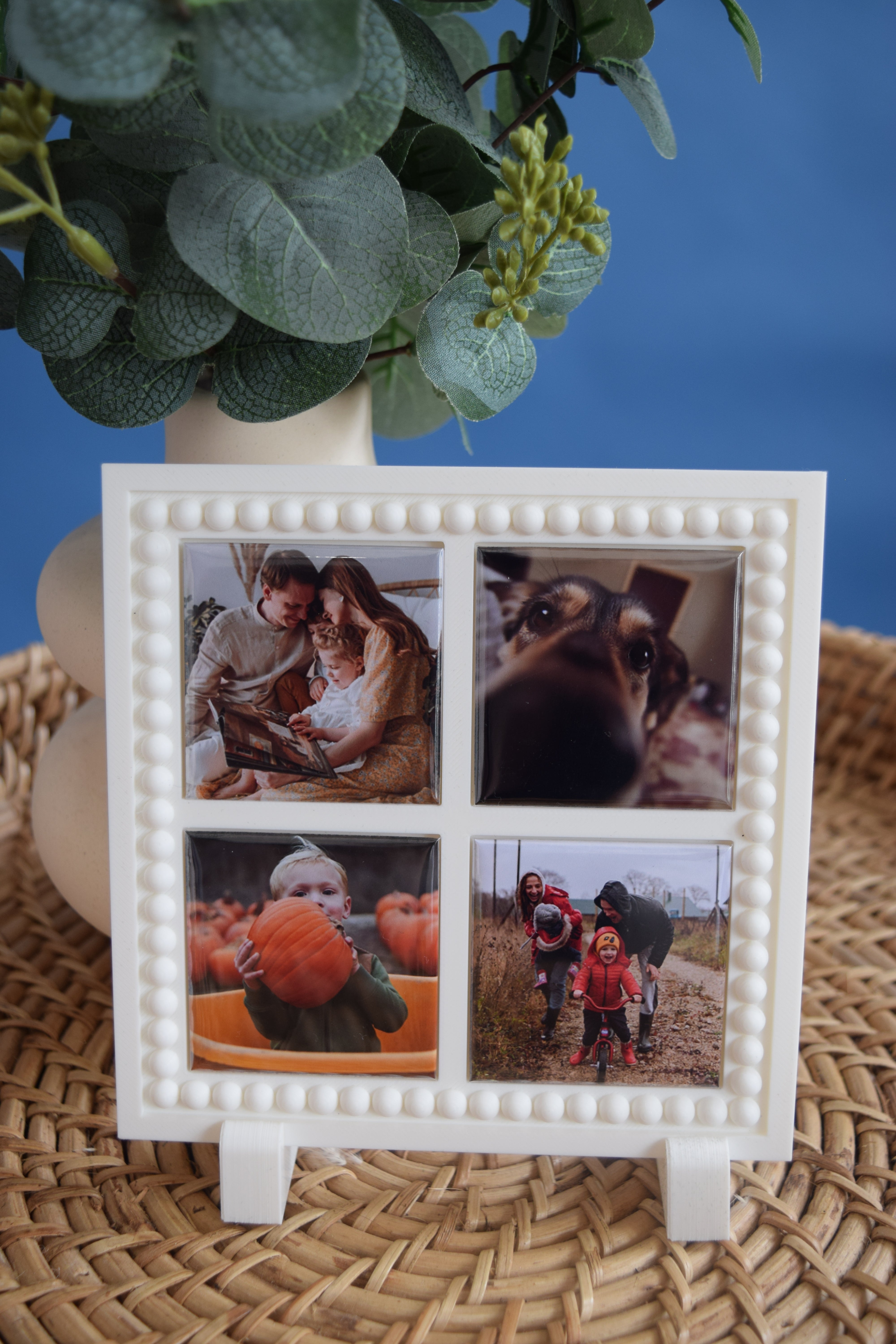 Magnetic Photo Frame Bundle | 3D Printed Display Frame + Custom Mylar Photo Magnets | Starter, Classic, Display & Gallery Sets