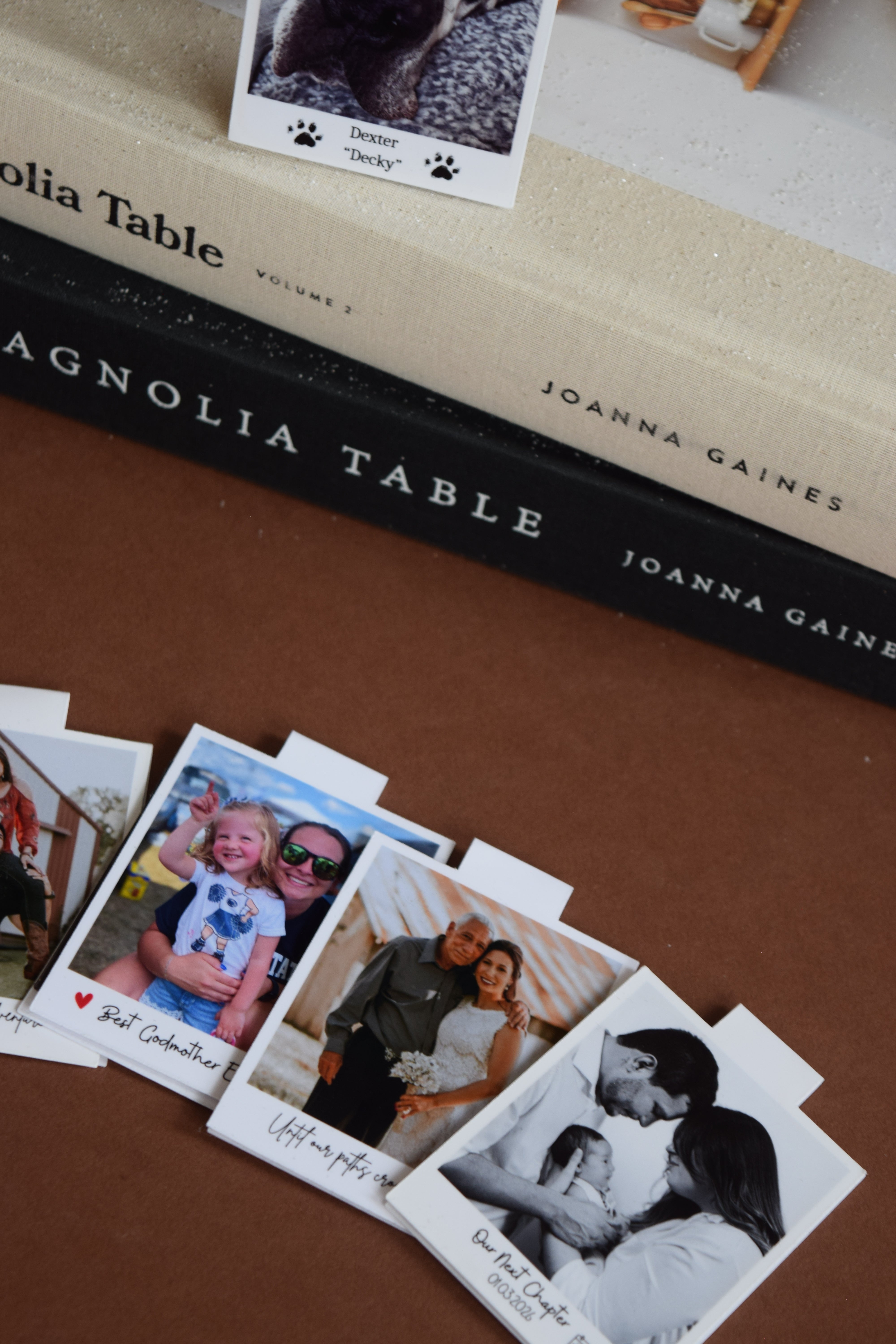 Custom Magnetic Photo Bookmark | Personalized Retro Soft Close Bookmark