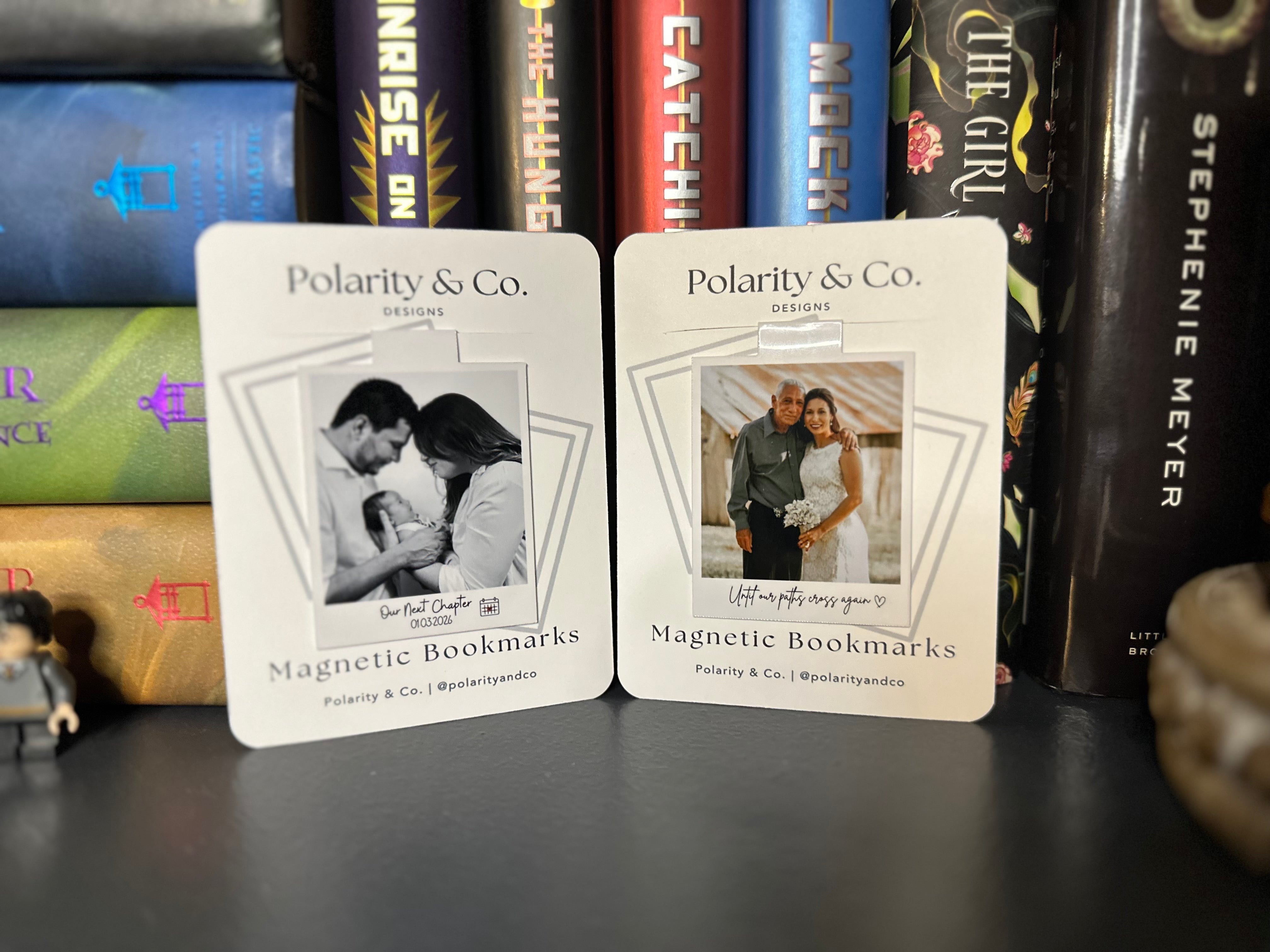 Custom Retro Magnetic Photo Bookmark