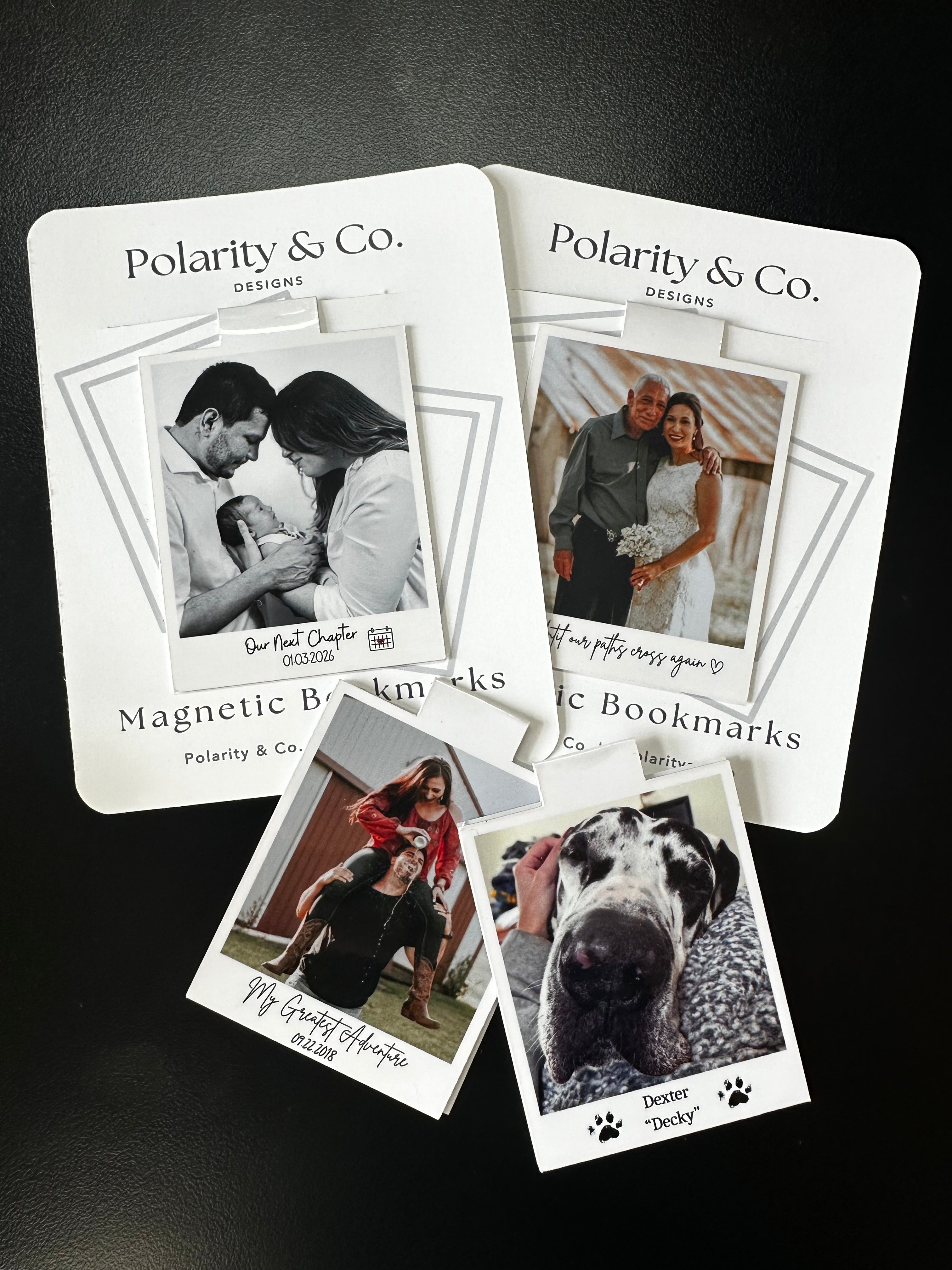 Custom Retro Magnetic Photo Bookmark