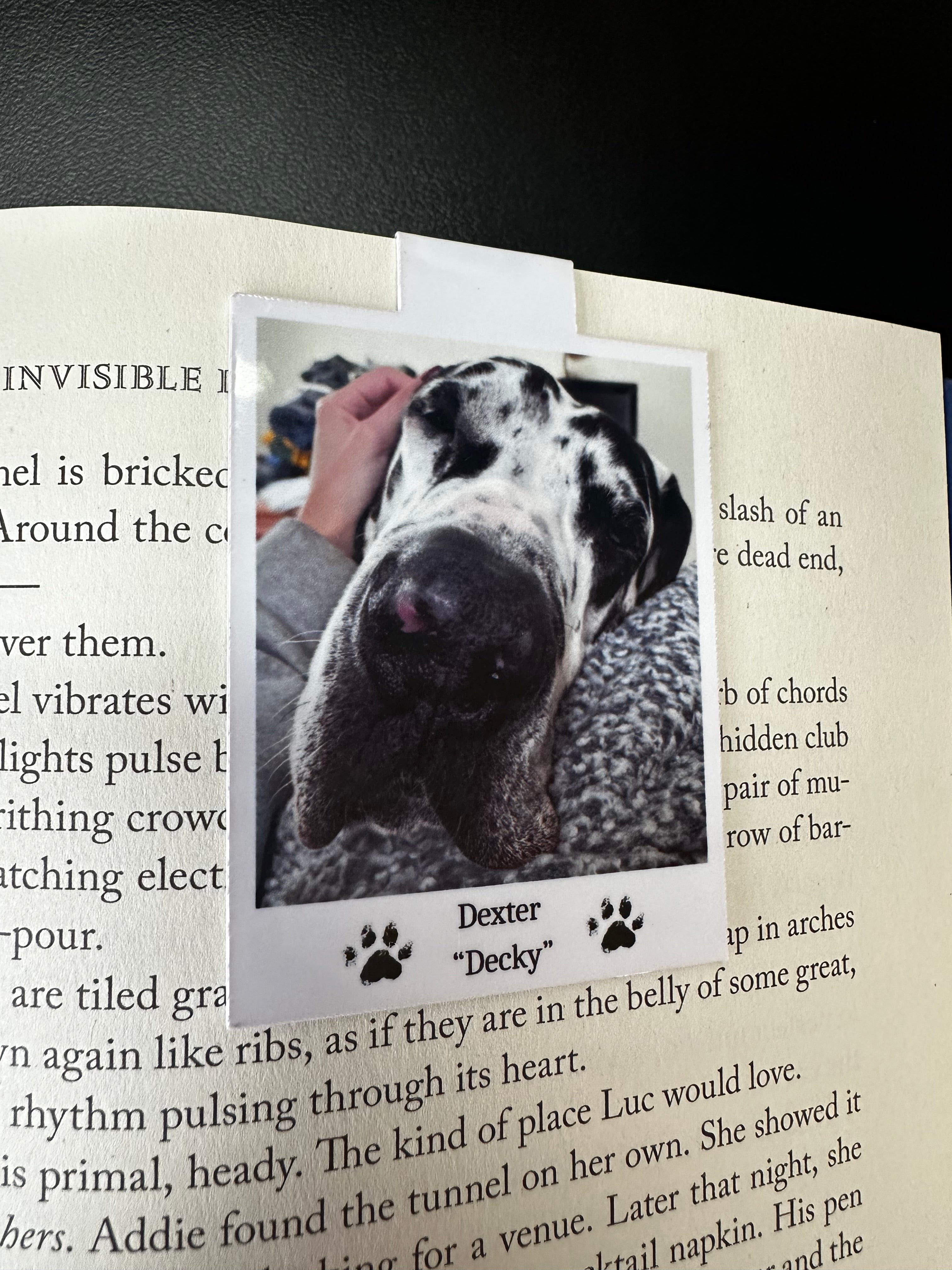 Custom Retro Magnetic Photo Bookmark